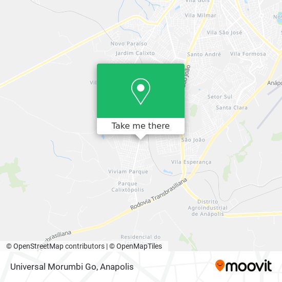 Mapa Universal Morumbi Go