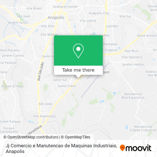 Jj Comercio e Manutencao de Maquinas Industriais map