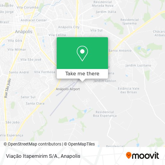 Viação Itapemirim S/A. map