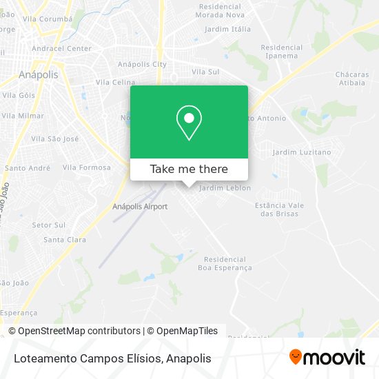 Loteamento Campos Elísios map
