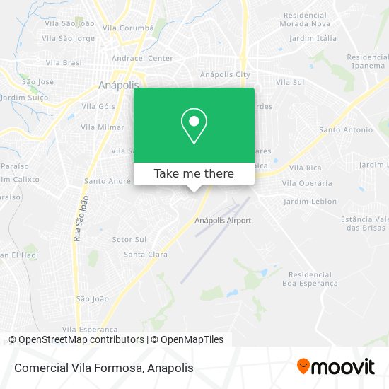 Comercial Vila Formosa map