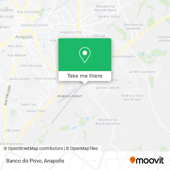 Mapa Banco do Povo