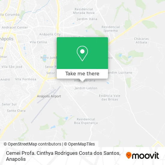 Cemei Profa. Cinthya Rodrigues Costa dos Santos map