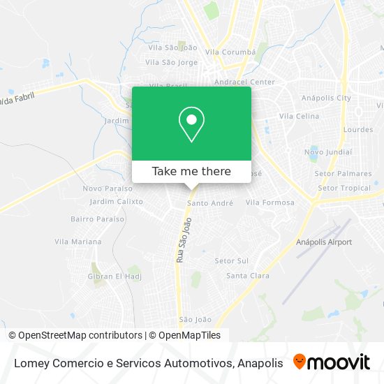 Lomey Comercio e Servicos Automotivos map