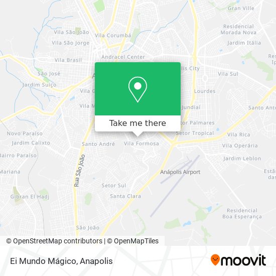 Ei Mundo Mágico map