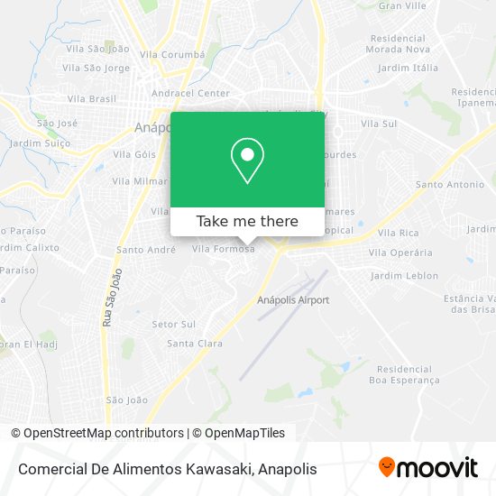 Mapa Comercial De Alimentos Kawasaki