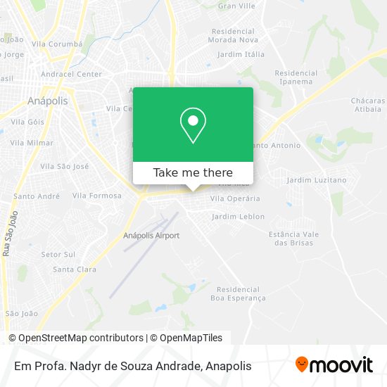 Mapa Em Profa. Nadyr de Souza Andrade