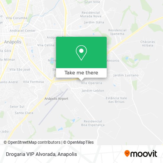 Drogaria VIP Alvorada map