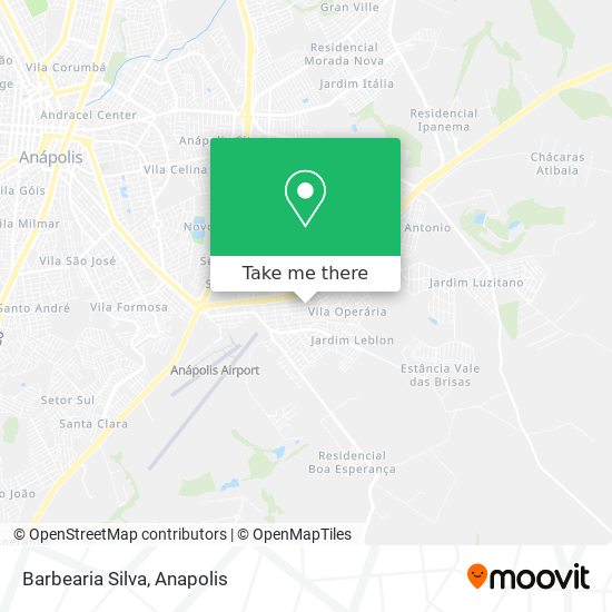 Mapa Barbearia Silva