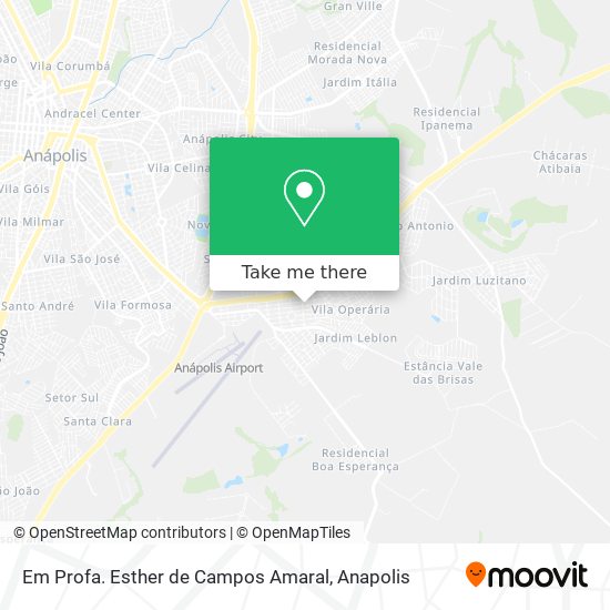 Em Profa. Esther de Campos Amaral map