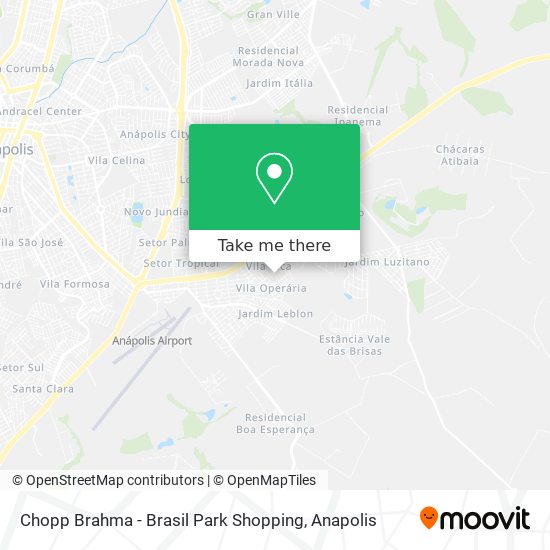 Chopp Brahma - Brasil Park Shopping map