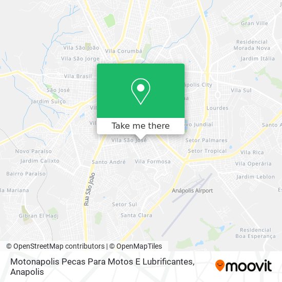 Motonapolis Pecas Para Motos E Lubrificantes map