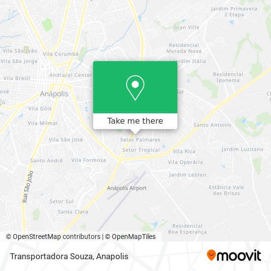 Mapa Transportadora Souza