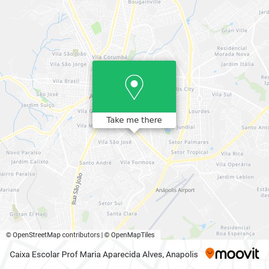 Caixa Escolar Prof Maria Aparecida Alves map