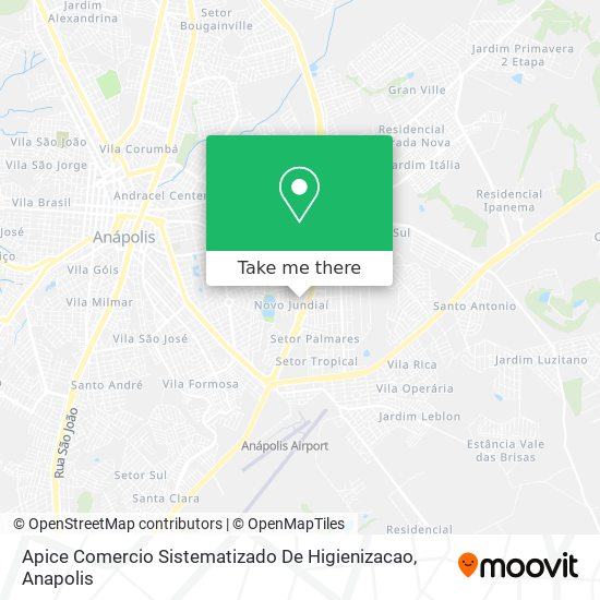 Apice Comercio Sistematizado De Higienizacao map