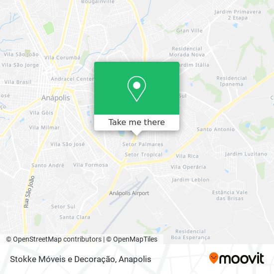 Stokke Móveis e Decoração map