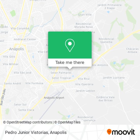 Pedro Junior Vistorias map