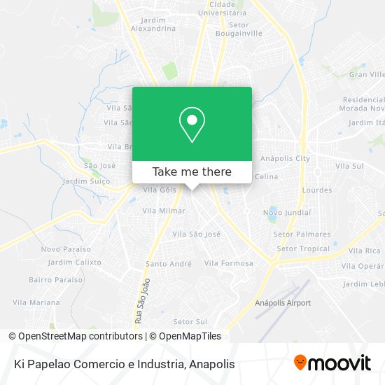 Ki Papelao Comercio e Industria map
