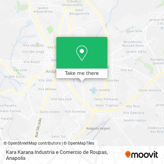 Kara Karana Industria e Comercio de Roupas map