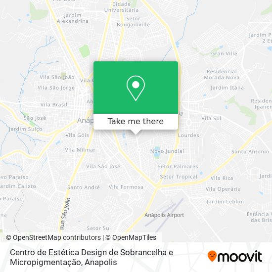 Centro de Estética Design de Sobrancelha e Micropigmentação map