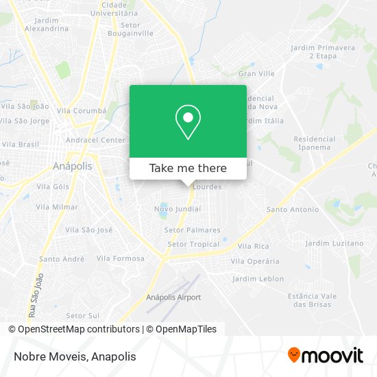 Nobre Moveis map