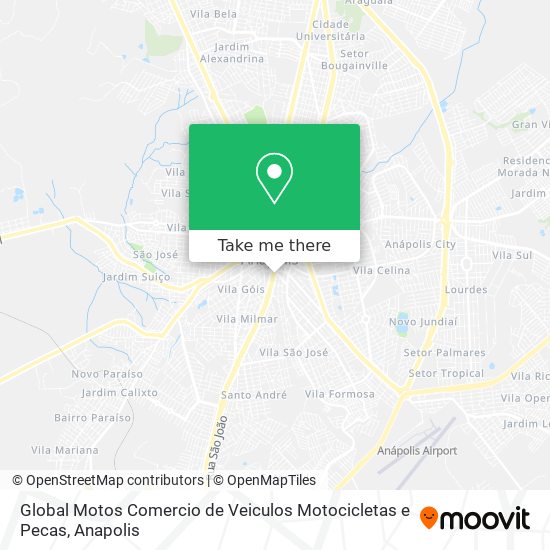 Mapa Global Motos Comercio de Veiculos Motocicletas e Pecas