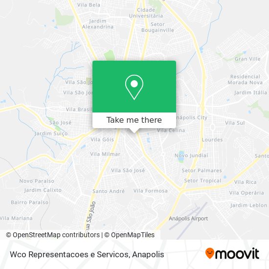 Mapa Wco Representacoes e Servicos