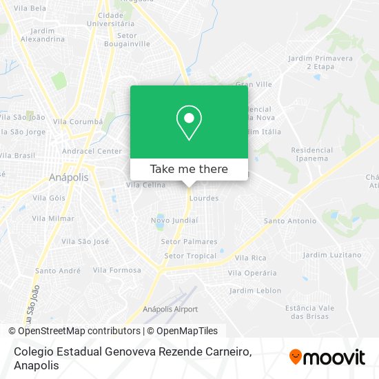 Colegio Estadual Genoveva Rezende Carneiro map