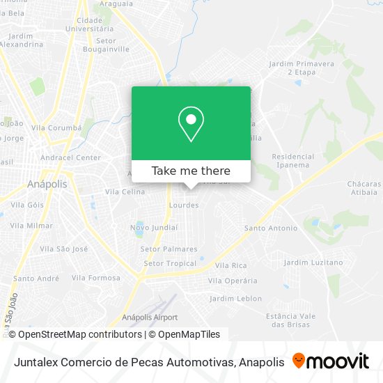 Juntalex Comercio de Pecas Automotivas map