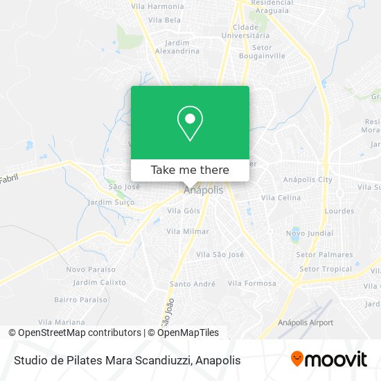 Studio de Pilates Mara Scandiuzzi map