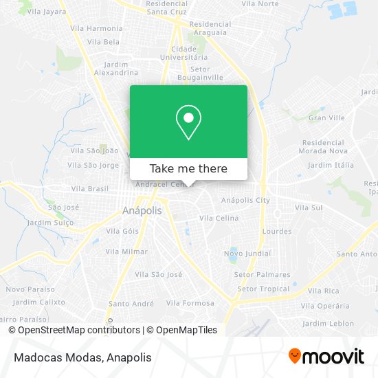 Madocas Modas map