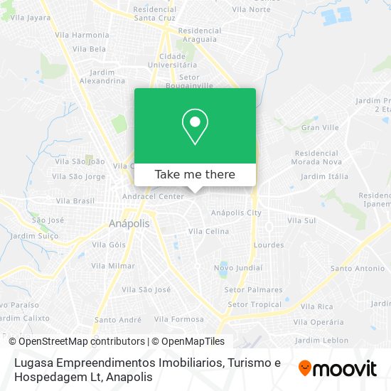 Lugasa Empreendimentos Imobiliarios, Turismo e Hospedagem Lt map