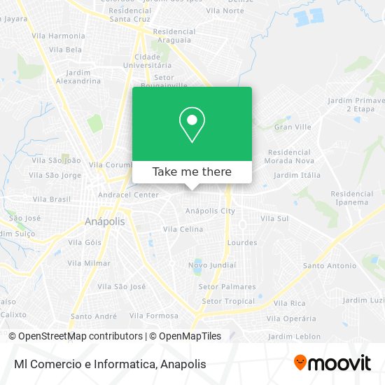 Ml Comercio e Informatica map