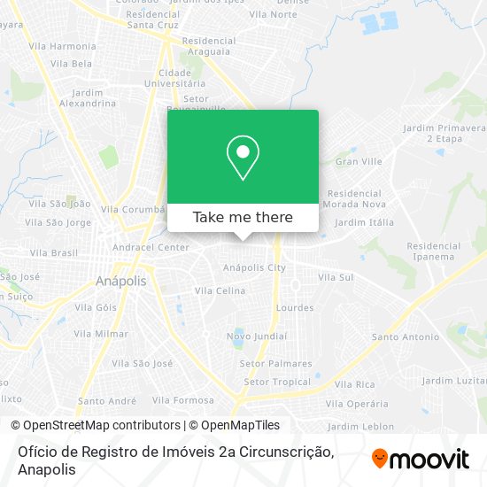 Ofício de Registro de Imóveis 2a Circunscrição map