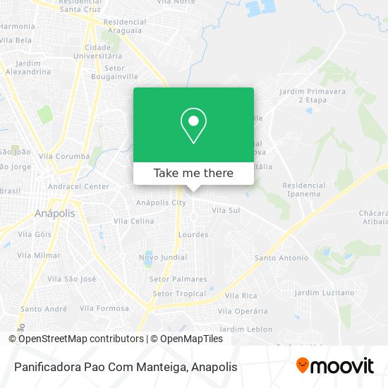 Panificadora Pao Com Manteiga map