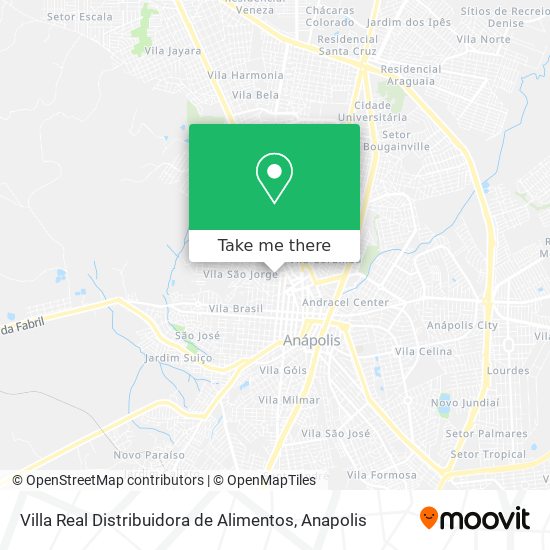 Villa Real Distribuidora de Alimentos map