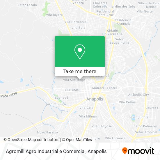 Mapa Agromill Agro Industrial e Comercial