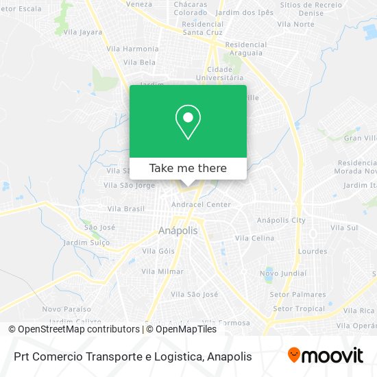 Prt Comercio Transporte e Logistica map