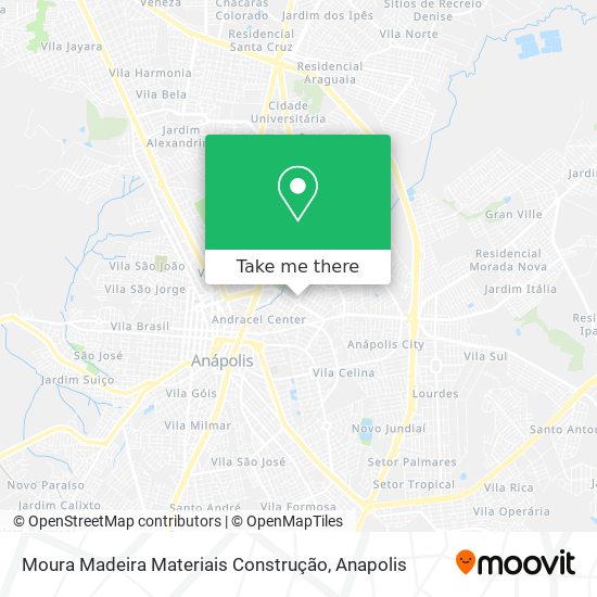 Moura Madeira Materiais Construção map