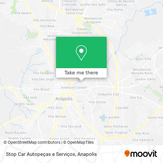 Mapa Stop Car Autopeças e Serviços