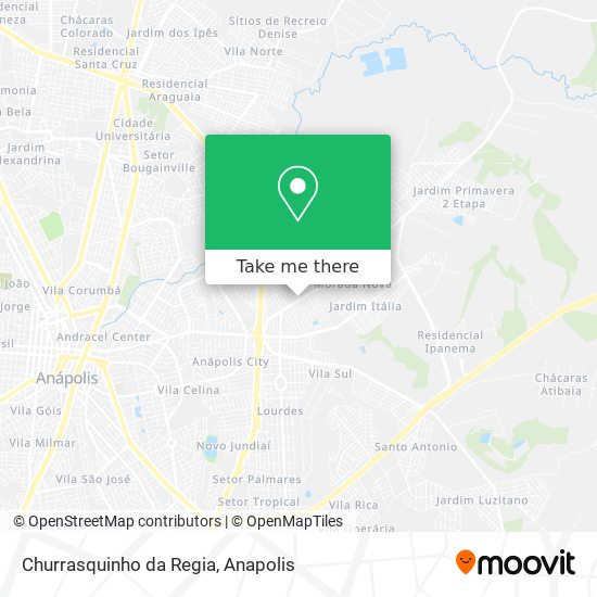 Churrasquinho da Regia map