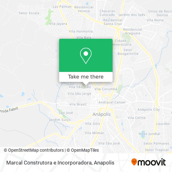 Marcal Construtora e Incorporadora map