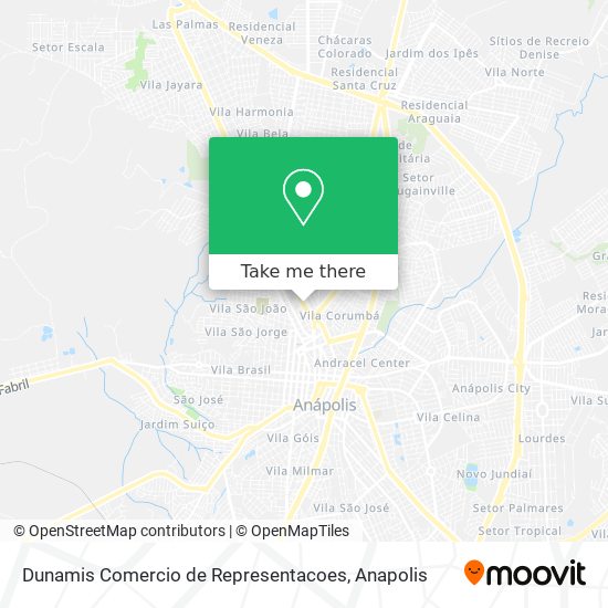 Dunamis Comercio de Representacoes map
