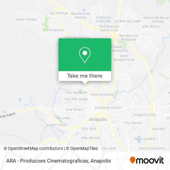 Mapa ARA - Producoes Cinematograficas