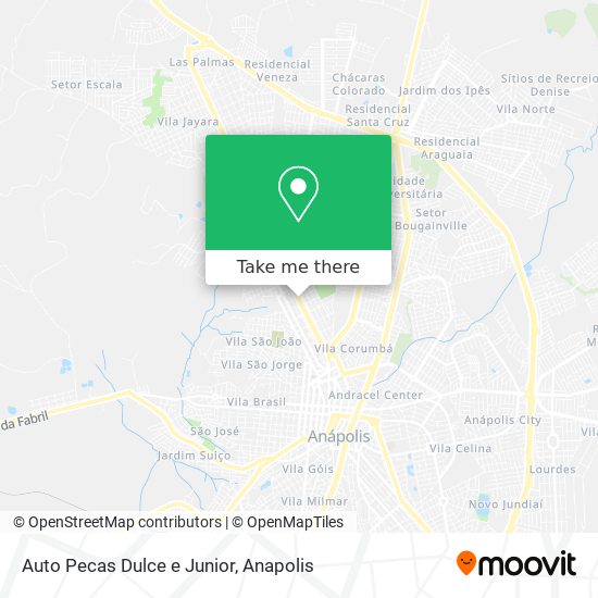 Auto Pecas Dulce e Junior map