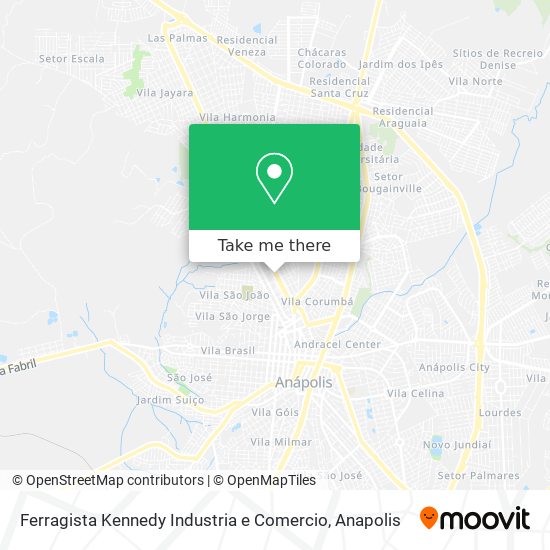 Ferragista Kennedy Industria e Comercio map