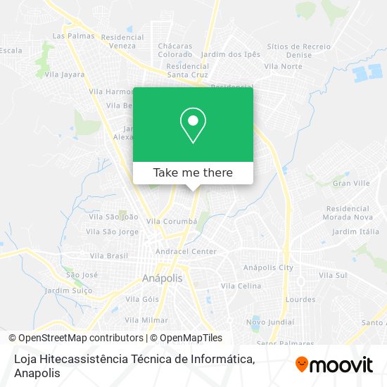 Loja Hitecassistência Técnica de Informática map