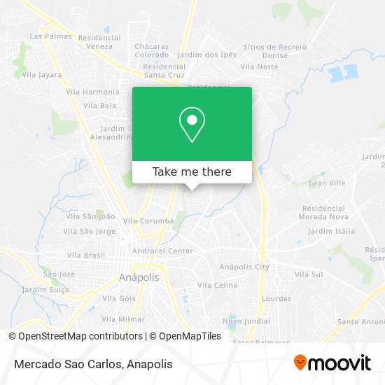 Mapa Mercado Sao Carlos