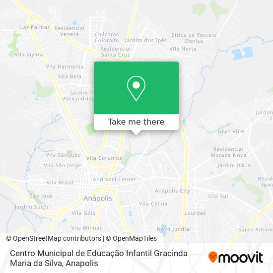 Centro Municipal de Educação Infantil Gracinda Maria da Silva map