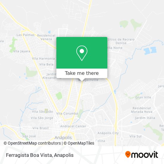 Ferragista Boa Vista map